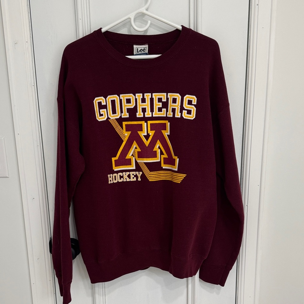Vintage Minnesota Gophers Hockey Sweatshirt